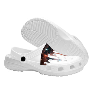 All Over MMM DRIP Printing Crocs Clogs