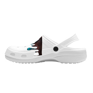 All Over MMM DRIP Printing Crocs Clogs
