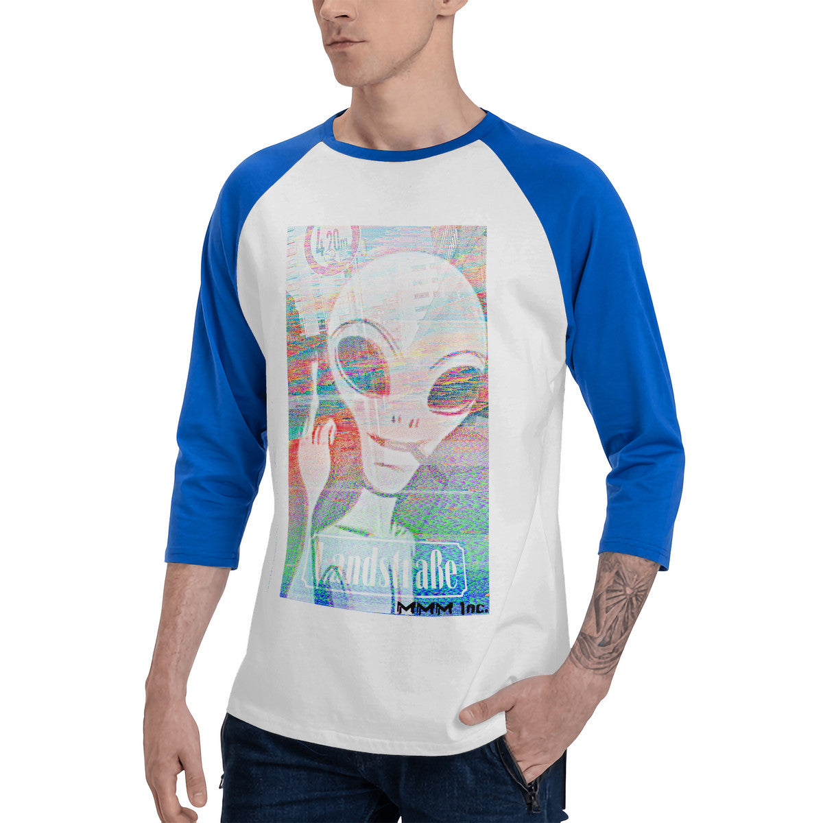 Area 420 Raglan Sleeves Baseball Shirts