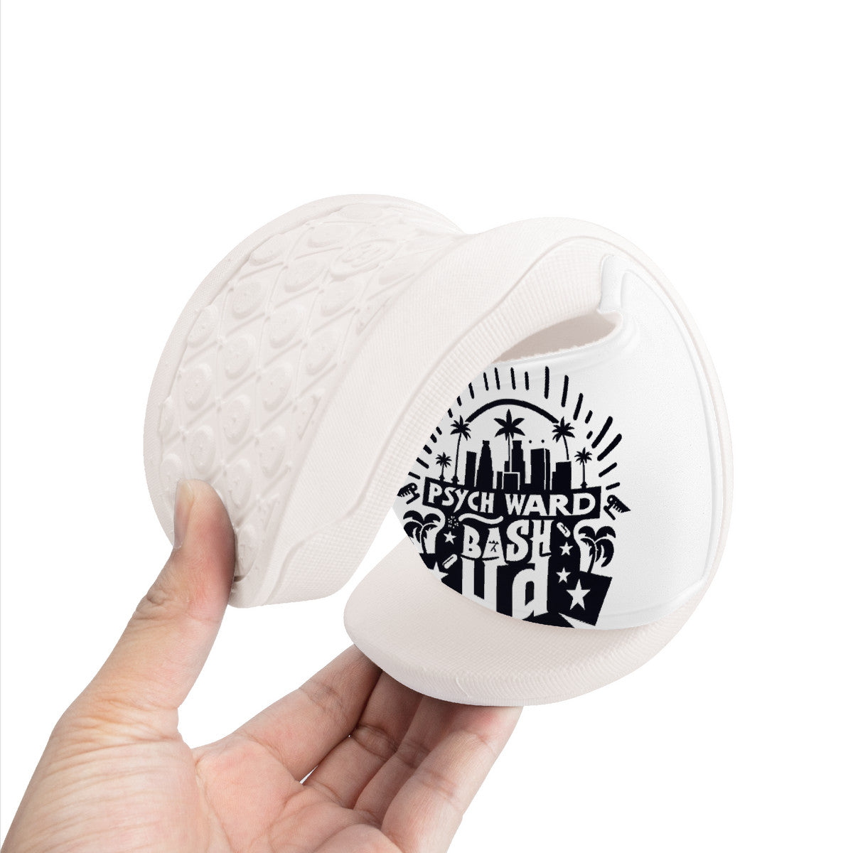 Psychward Bash Merch Slides - White