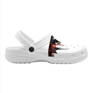 All Over MMM DRIP Printing Crocs Clogs