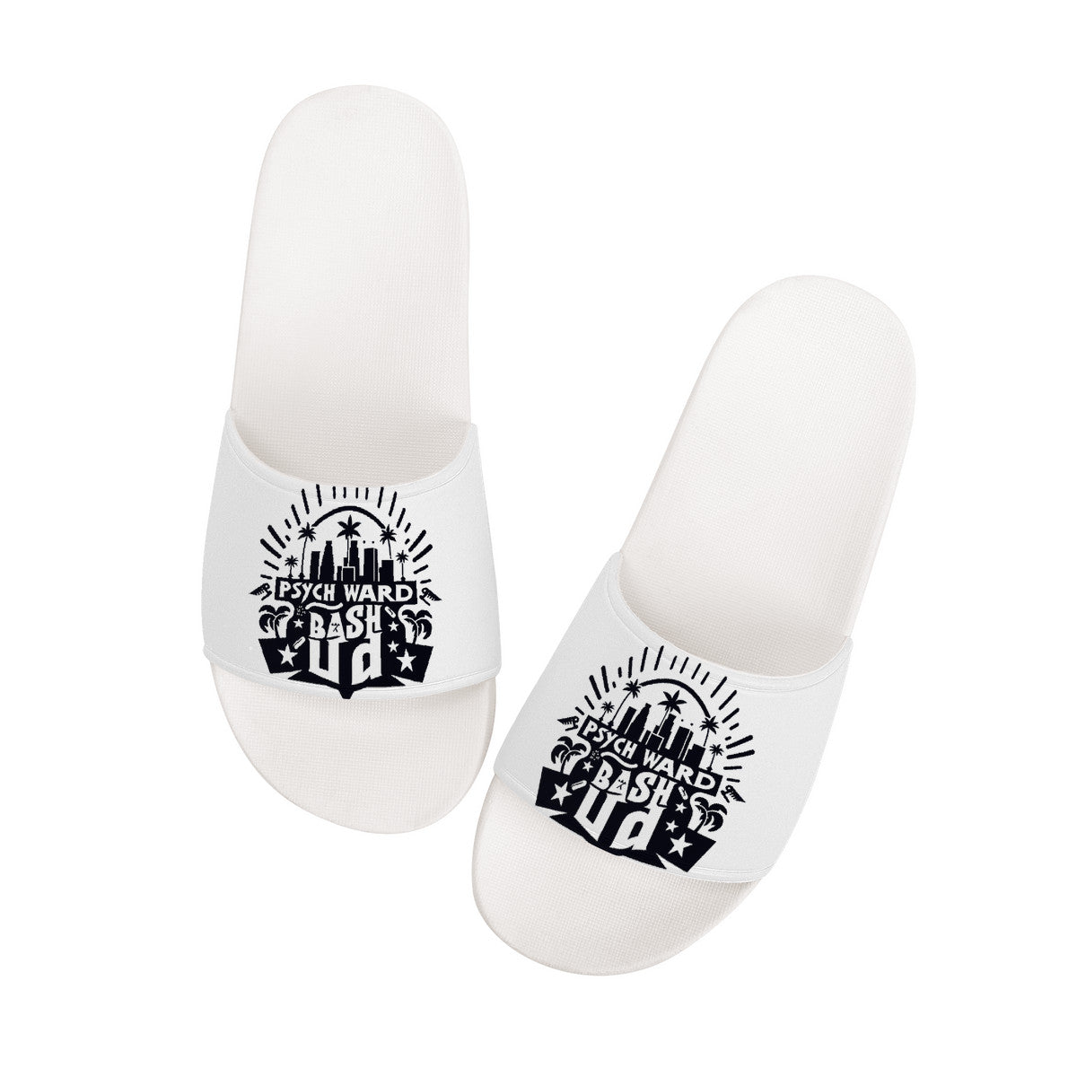 Psychward Bash Merch Slides - White