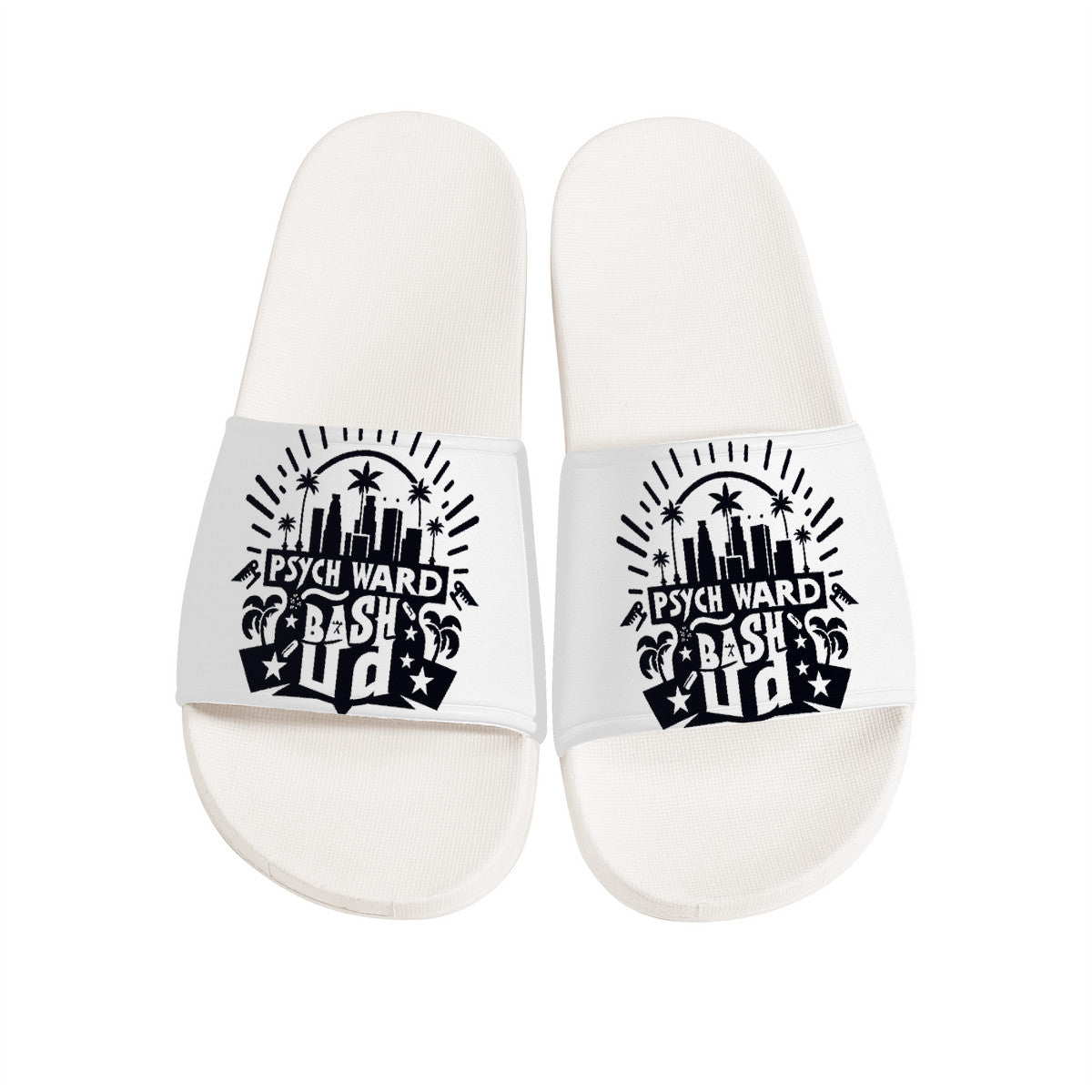 Psychward Bash Merch Slides - White