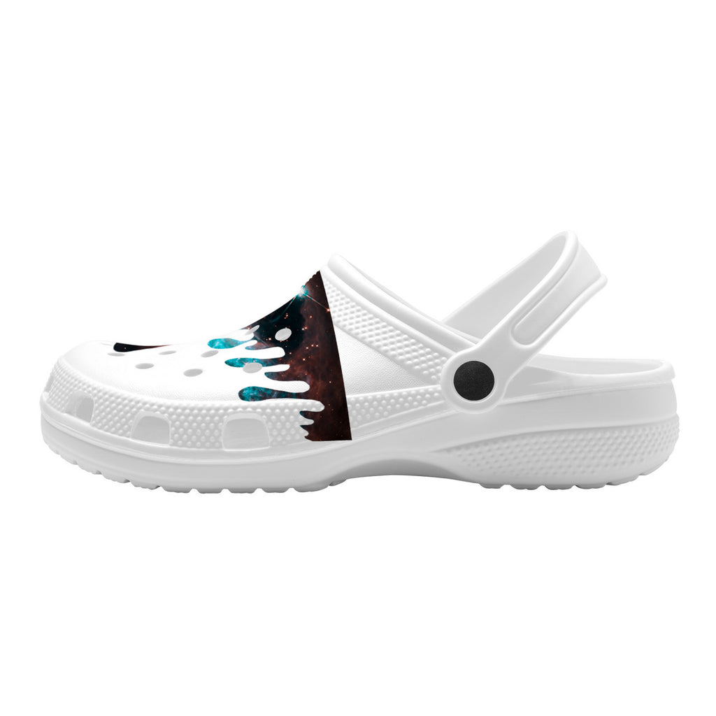 All Over MMM DRIP Printing Crocs Clogs