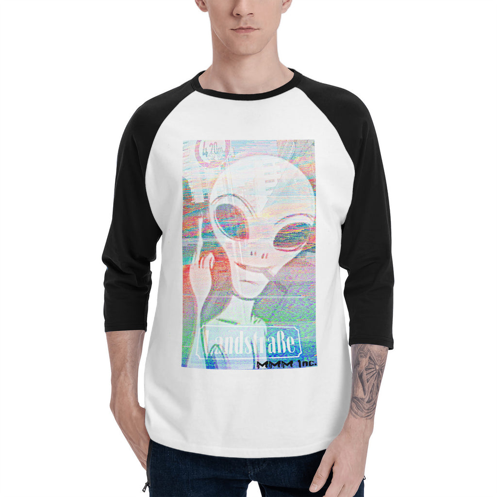 Area 420 Raglan Sleeves Baseball Shirts