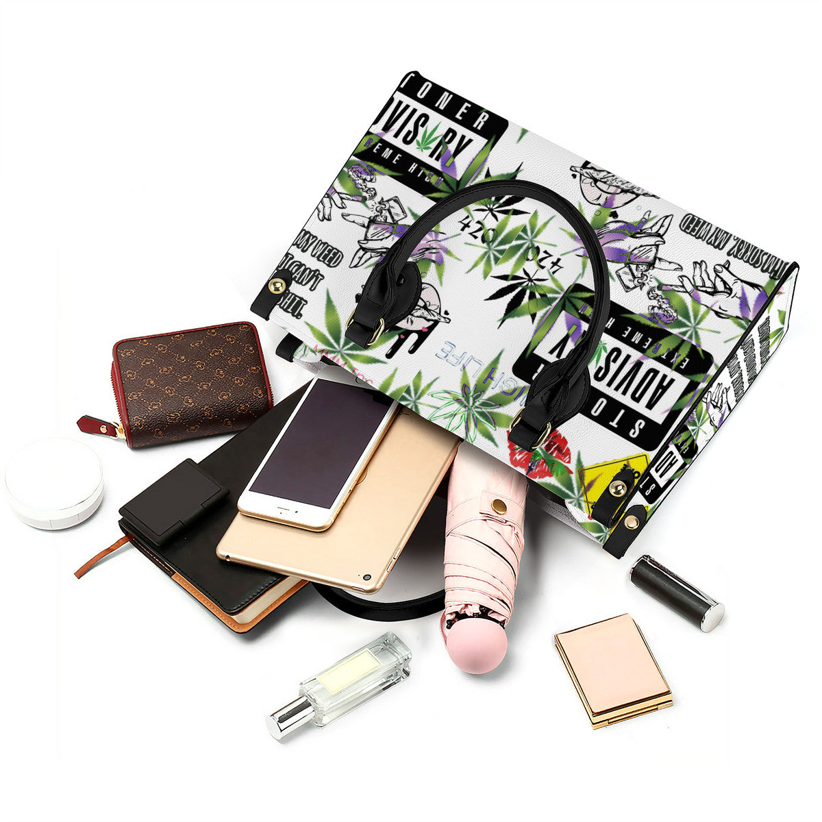 Weed Advisory Tote Bag