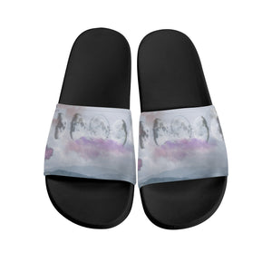 Moon Phases Slide Sandals