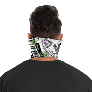 Stoner Advisory Printed Snood Scarf/Bandana