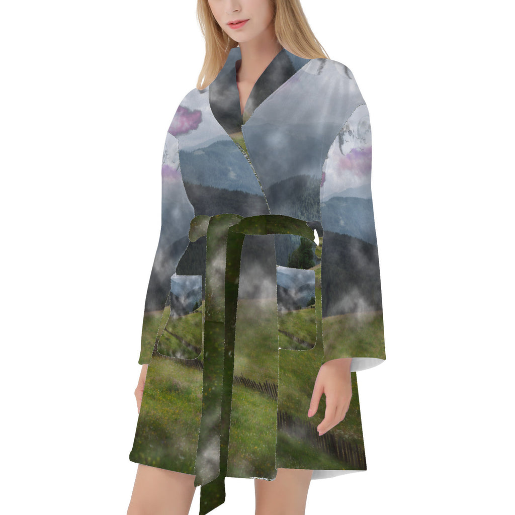 Moon Phase Bath Robe