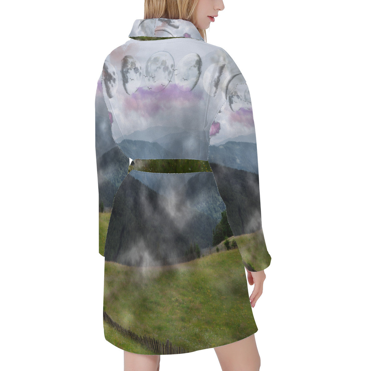 Moon Phase Bath Robe