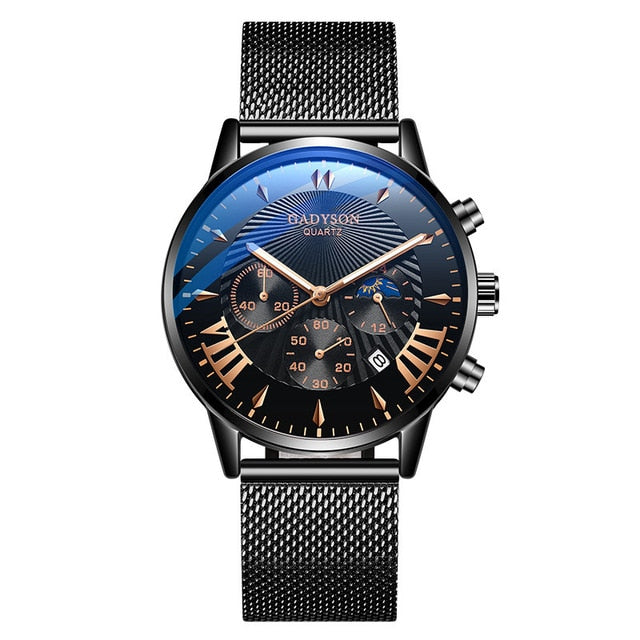Mens Stainless Steel Watch