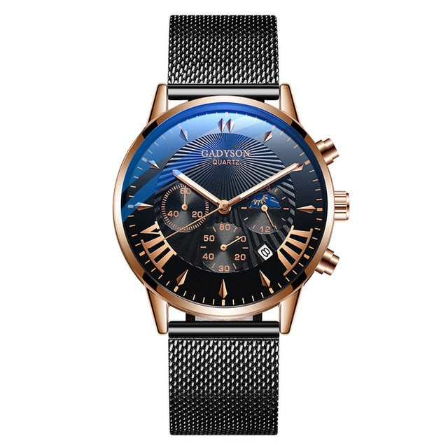 Mens Stainless Steel Watch