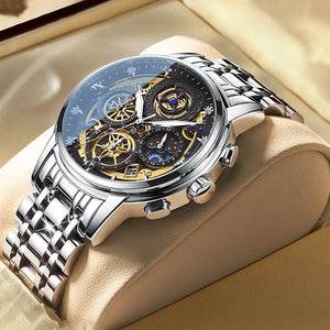 Stainless Steel Waterproof Watch