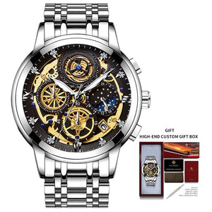 Stainless Steel Waterproof Watch