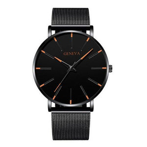 Mens Quartz Stainless Steel Watch