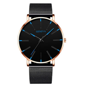 Mens Quartz Stainless Steel Watch