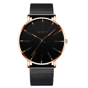 Mens Quartz Stainless Steel Watch