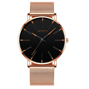Mens Quartz Stainless Steel Watch
