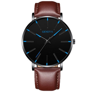 Mens Quartz Stainless Steel Watch