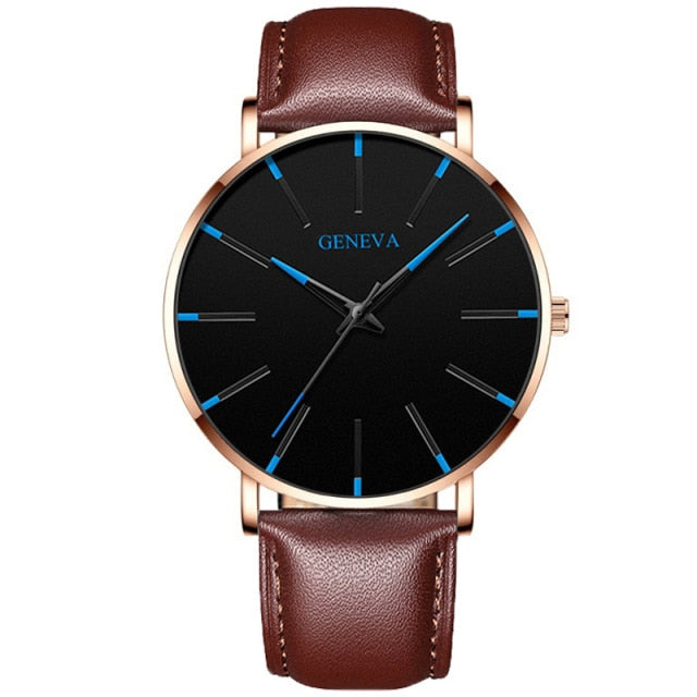 Mens Quartz Stainless Steel Watch