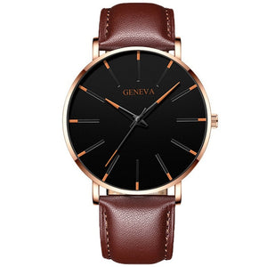 Mens Quartz Stainless Steel Watch