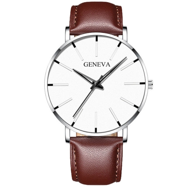 Mens Quartz Stainless Steel Watch