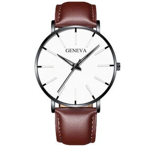 Mens Quartz Stainless Steel Watch