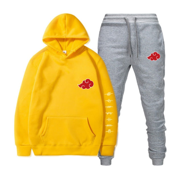 2 Pieces Set Hoodies and Pants Tracksuit