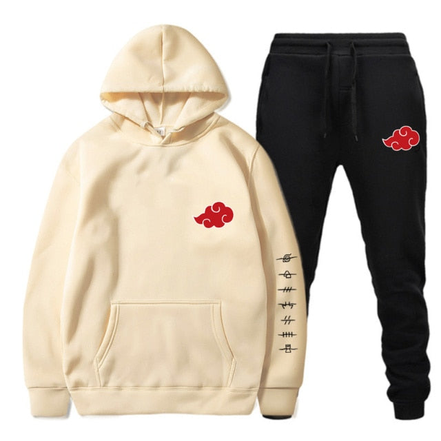 2 Pieces Set Hoodies and Pants Tracksuit