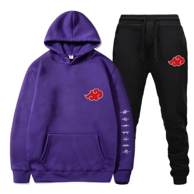 2 Pieces Set Hoodies and Pants Tracksuit