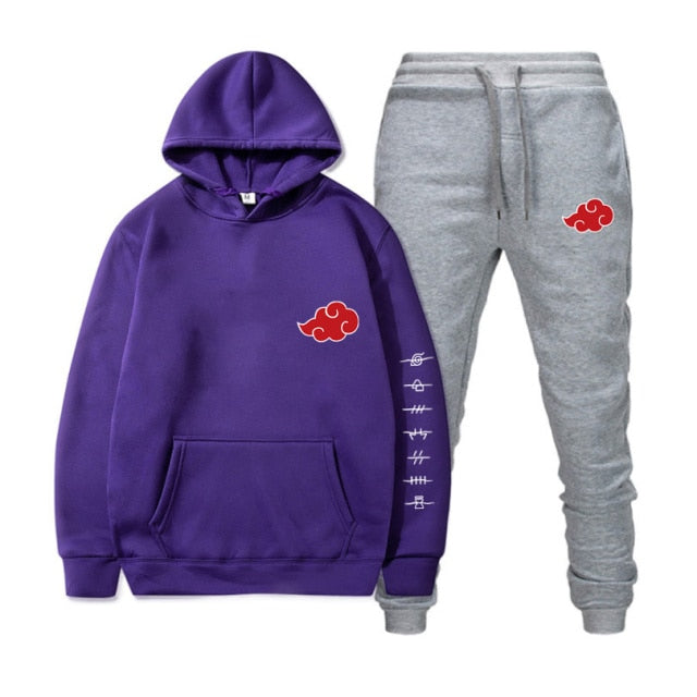 2 Pieces Set Hoodies and Pants Tracksuit