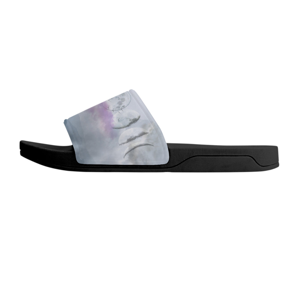 Moon Phases Slide Sandals